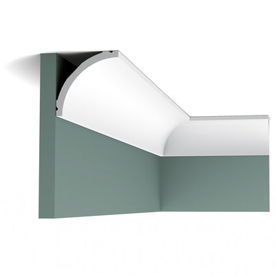 Small, Plain Coving, Concave, London Lightweight Coving C240.