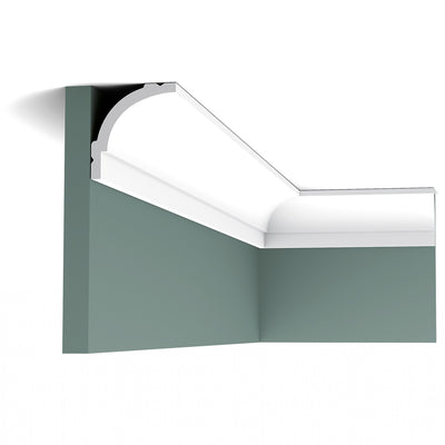 Modern-style, Hard Polystyrene, Lightweight Budget Coving CB525.