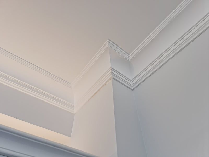 Medium-sized, Plain Coving, Stepped, Art Deco, Lightweight Coving CX106.