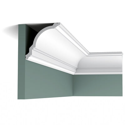 Medium-sized, Plain Coving, Stepped, Art Deco, Lightweight Coving CX106.