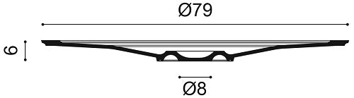 Large, Ornate, Traditional Lightweight Ceiling Rose R24, 790mm diameter, central 80mm diameter, with a 60mm width