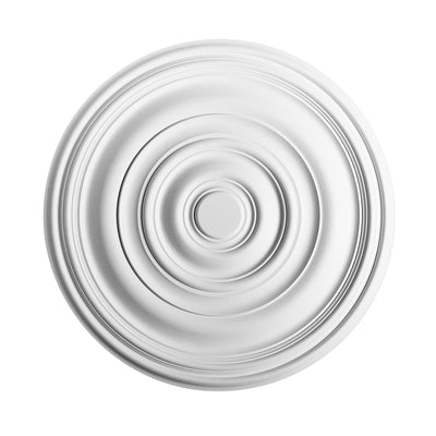 Large, Plain, Georgian, Lightweight Ceiling Rose R40.