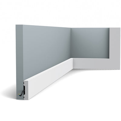 Small, Plain, Lightweight Skirting Board SX162.