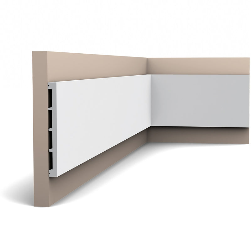 Medium-sized, Plain, Contemporary, Swansea Lightweight Panel Moulding SX168.