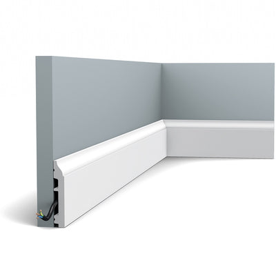Small, Regency, Lightweight Skirting Board SX172.