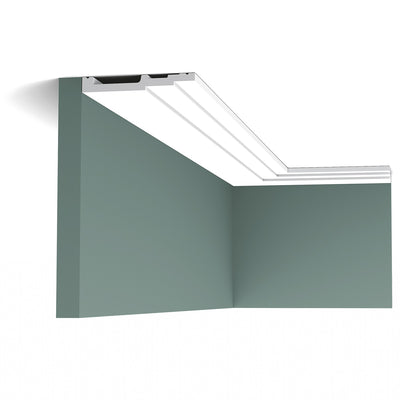 Medium, Art Deco, Contemporary, Stepped, Lightweight Coving SX180.