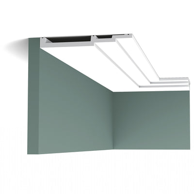 Tall, Contemporary, Stepped, Lightweight Coving SX181.