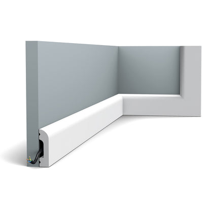 Small, Contemporary, Lightweight Skirting Board SX182.