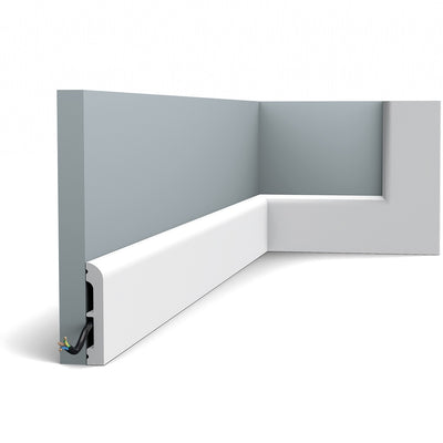 Plain, Lightweight Skirting Board SX183.