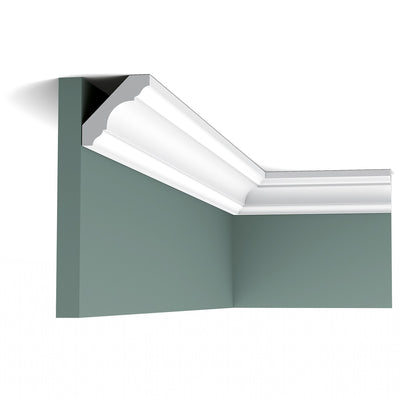Small, Swans Neck, Plain Coving, Hilldrop Lightweight Coving C215.