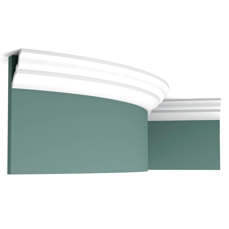 Small, Medium, and Large, Classic, Leicester Lightweight Flexible Coving C325F. 