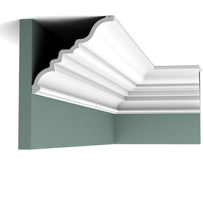 Large, Plain Coving, Classic, Aberdeen Lightweight Coving C327. 