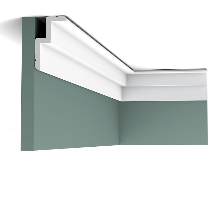 Small, Plain Coving, Modern, Stepped, Lightweight Coving C390.