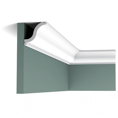 Small, Plain Coving, Ogee Style, Manchester Lightweight Coving CX108. 