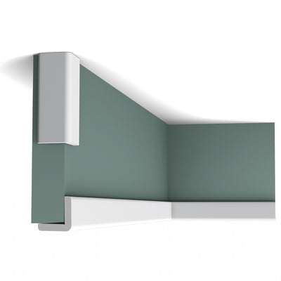 Plain, Right-Angled, Lightweight Coving CX134. 