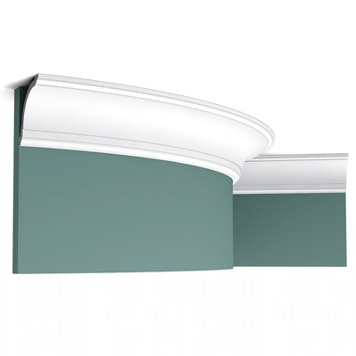 Small, Plain Coving, Concave, Linear Detailing, Lightweight Flexible Coving CX199F.