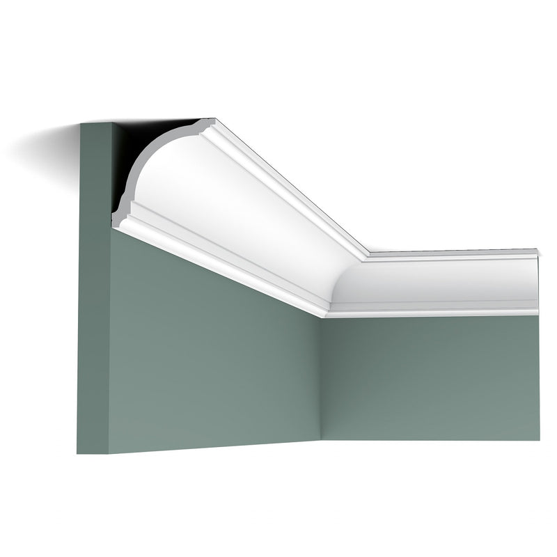 Small, Plain Coving, Concave, Linear Detailing, Lightweight Coving CX199.