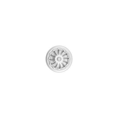 Extra-Small, Decorative, Lightweight Ceiling Rose R10. 