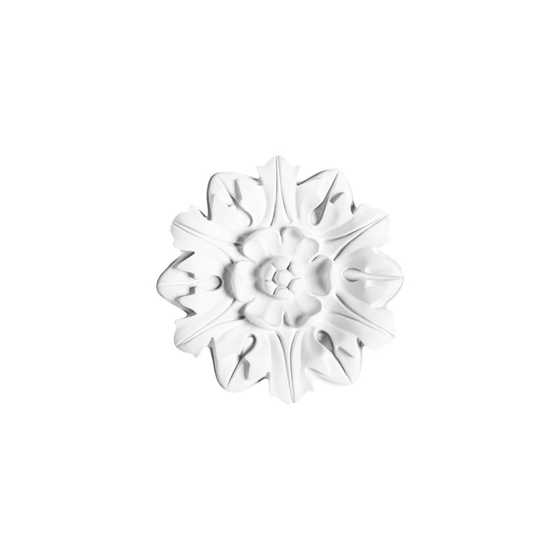 Small, Floral, Lightweight Ceiling Rose R12.
