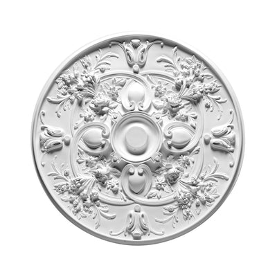 Large, Ornate, Traditional Lightweight Ceiling Rose R24.