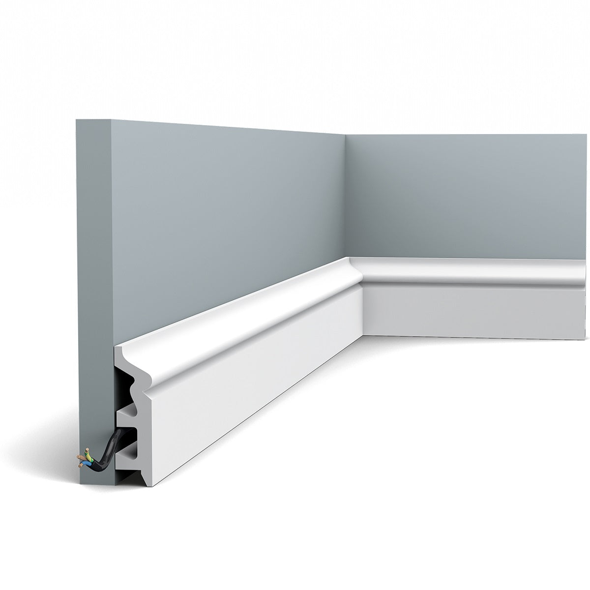 SX122 Orac Skirting Board 79mm x 22mm x 2m – Decor Mouldings UK