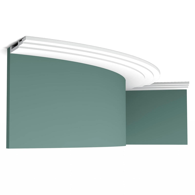 Medium, Art Deco, Contemporary, Stepped, Lightweight Flexible Coving Board SX180F.